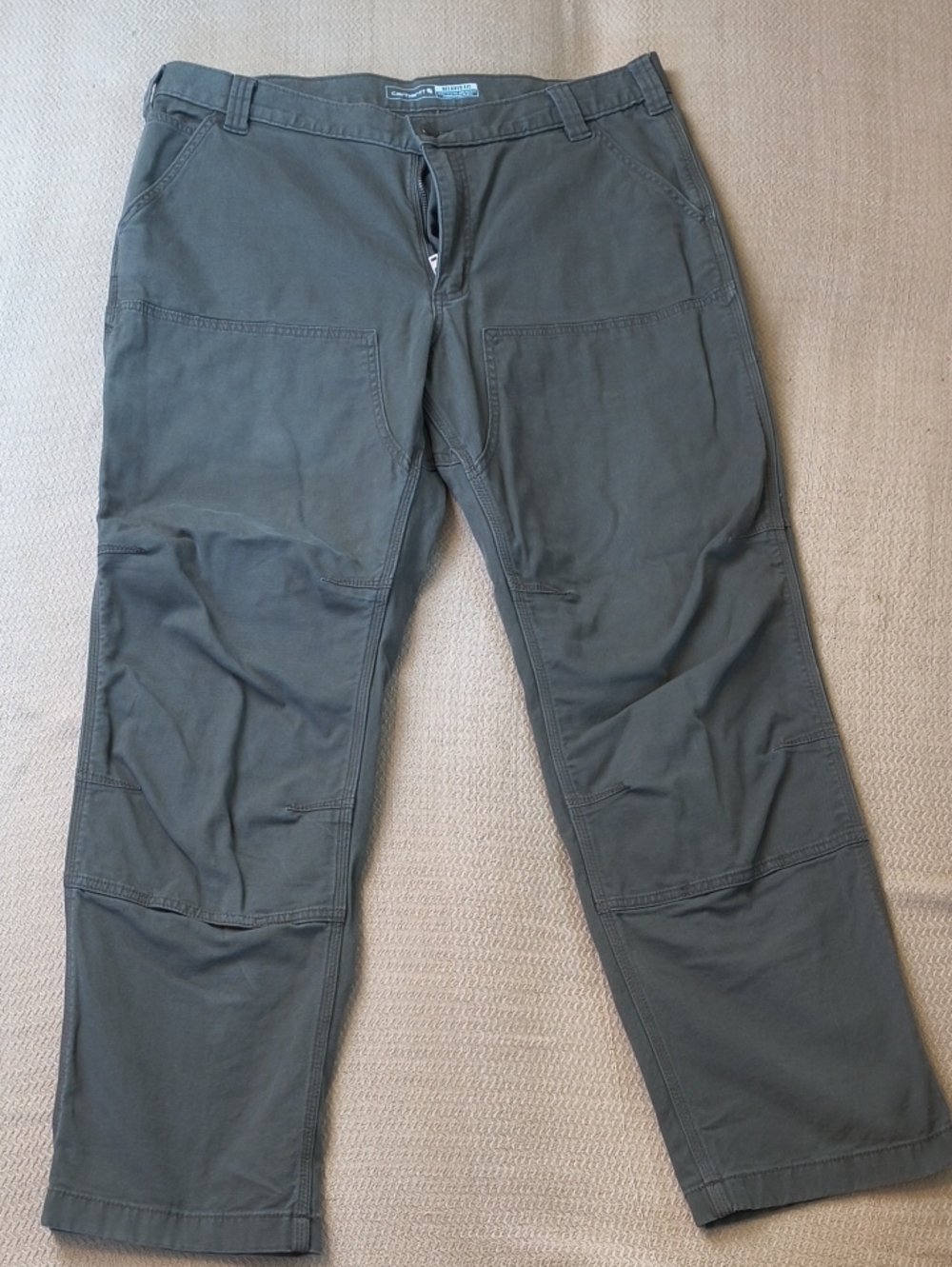 Carhartt Olive Green Work Chinos 38
